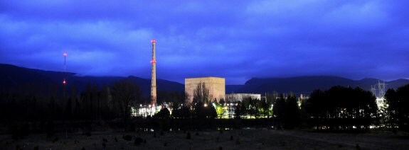 Central nuclear de Garoña (Burgos). :: i. p.