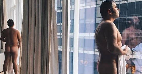 Jorge Javier, desnudo en Nueva York