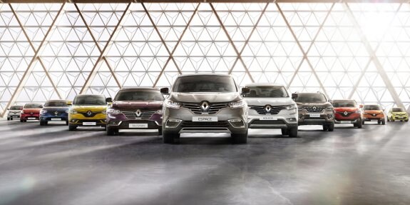 La gama Renault es muy amplia, lo que le permite dar respuesta a todas las demandas. :: L.r.M.