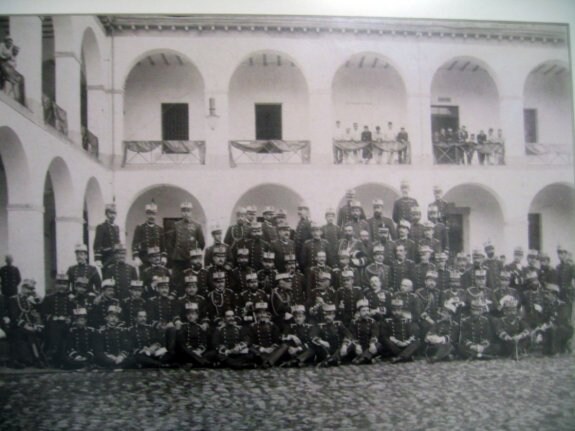Regimiento  de Ingenieros, en 1902
