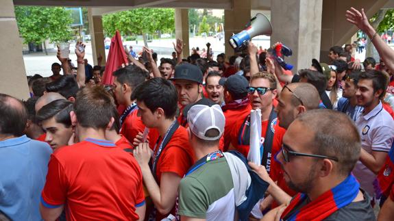 La afición viaja con el Calahorra