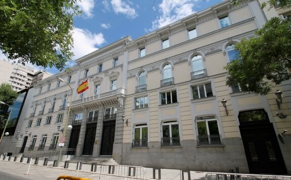 Sede del Consejo General del Poder Judicial en Madrid. :: r. c.