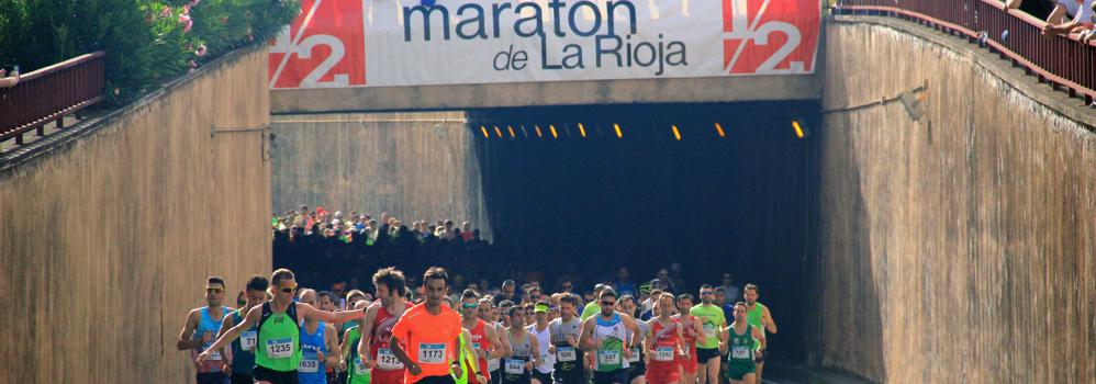 Imagen de la salida de la Media Maratón de hoy