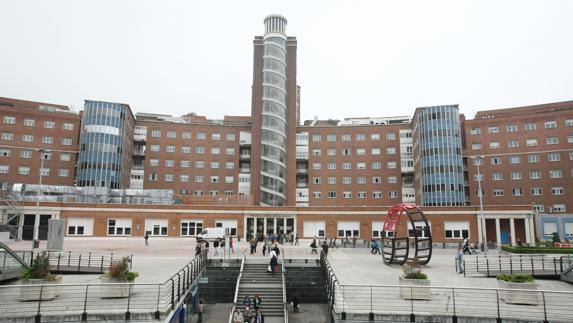 Vista exterior del Hospital de Cruces