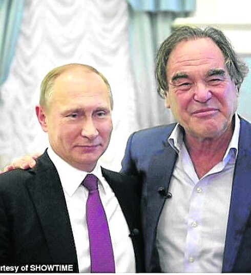 Vladimir Putin y Oliver Stone. :: R. C.