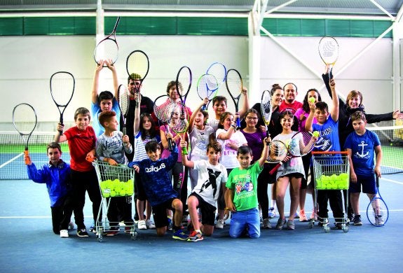 Participantes en una jornada interCras celebrada en Prado Salobre. 