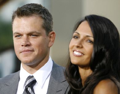 Matt Damon y Luciana Bozán esperan su tercer hijo