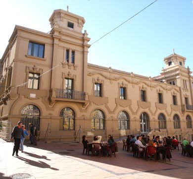 Edificio de Correos, en la plaza de San Agustín. /L.R.