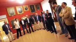 Santos, con la plana mayor del Naturhouse.