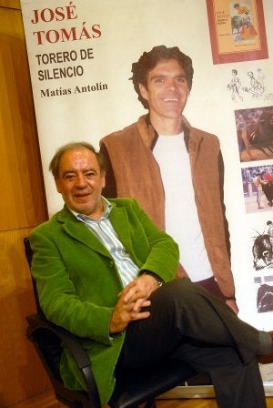 Matías Antolín analizó la figura  de José Tomás en las jornadas de 'El Quite'. /ALFREDO IGLESIAS