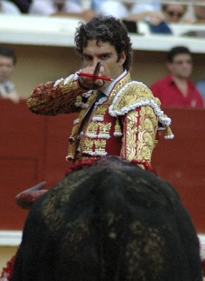 José Tomás tiene a la ganadería de 'El Pilar' como uno de sus hierros predilectos. ::
L.R.