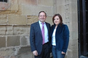 Sanz se compromete a impulsar el empleo y el turismo en Nájera