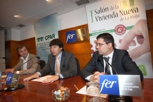 Presentación ayer del I Salón de la Vivienda Nueva. ::                         JUAN MARÍN