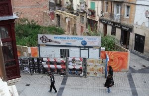 Comsa deja el Casco Antiguo salpicado de proyectos a medio acabar