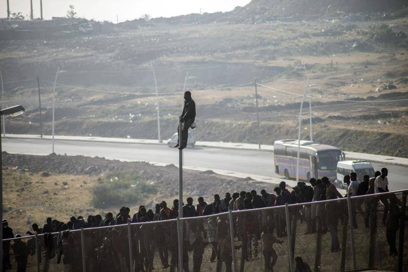 Nuevo salto a la valla de Melilla