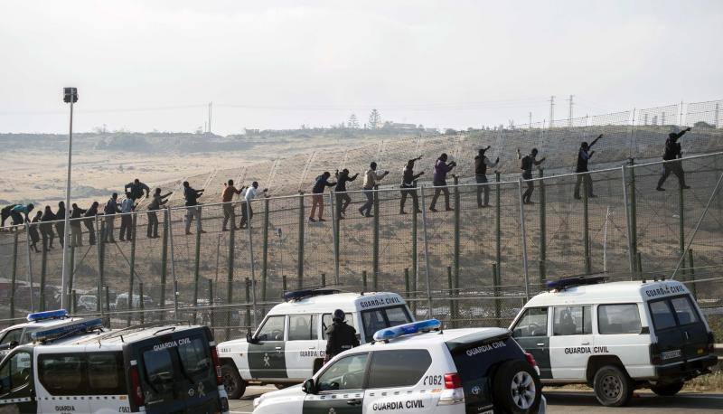 Nuevo salto a la valla de Melilla