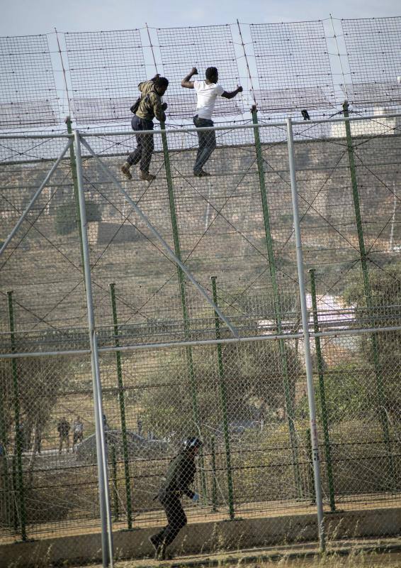 Nuevo salto a la valla de Melilla