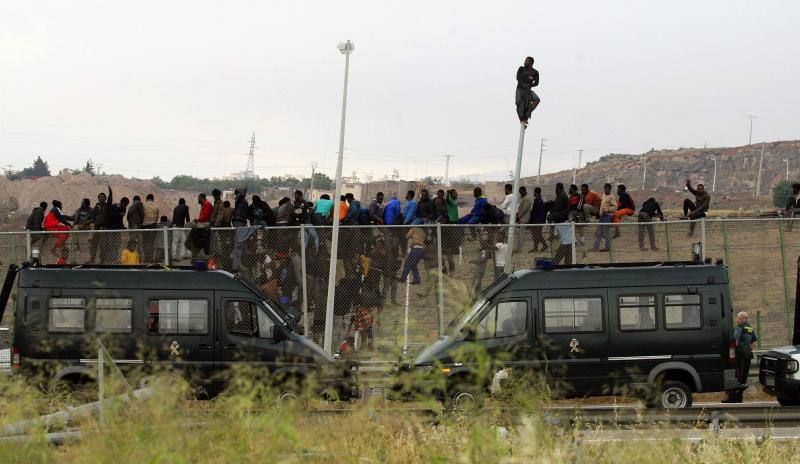 Nuevo salto a la valla de Melilla