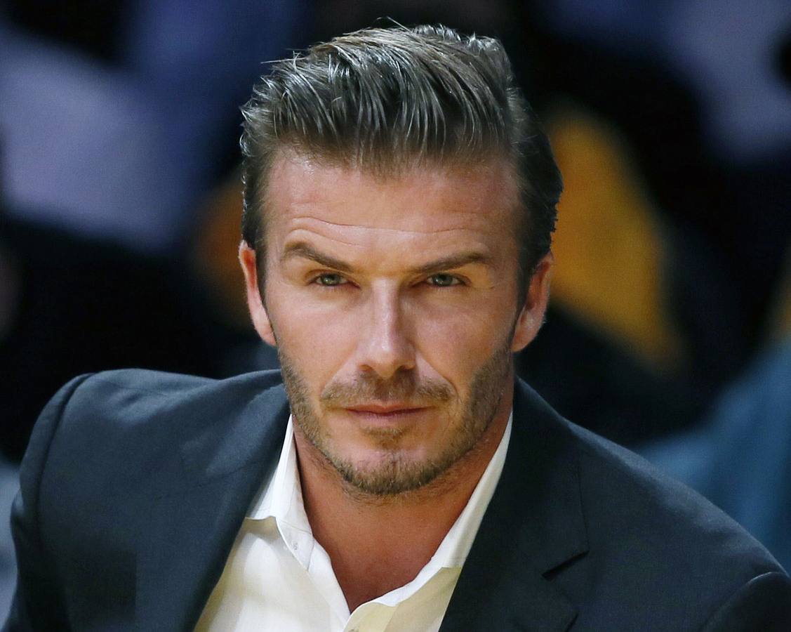 David Beckham, exfutbolista, modelo y guapo padre de familia numerosa