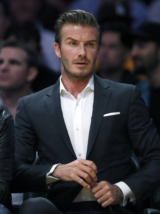 David Beckham, exfutbolista, modelo y guapo padre de familia numerosa