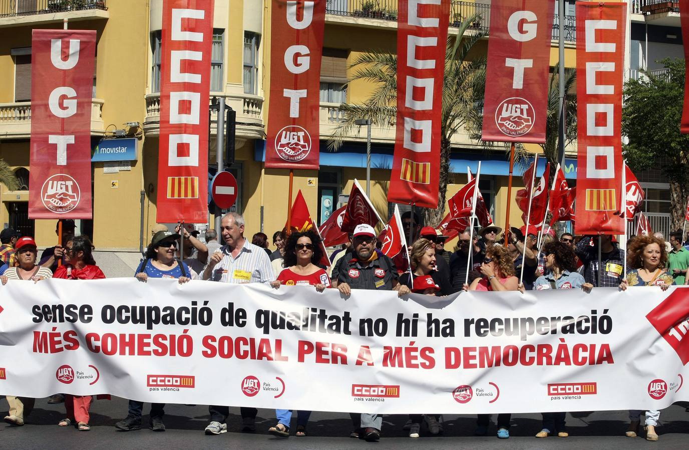 Manifestación del 1 de mayo