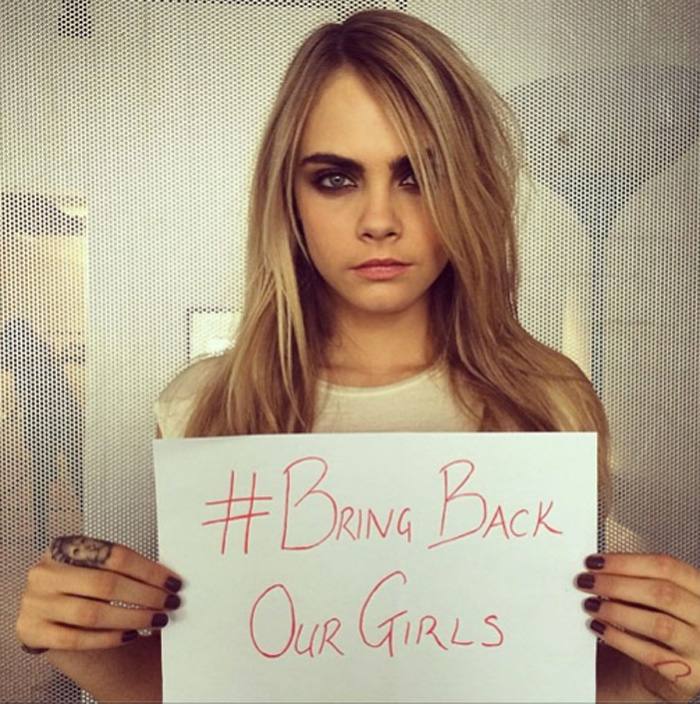 Cara Delevingne. 