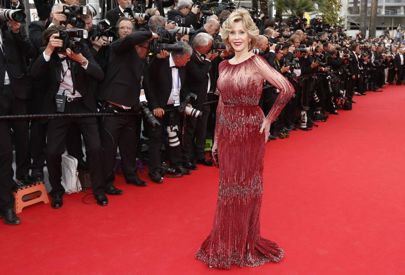 Nicole Kidman reina en la alfombra roja de Cannes