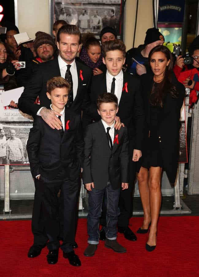 Los hijos de David y Victoria Beckham, un clon de sus padres