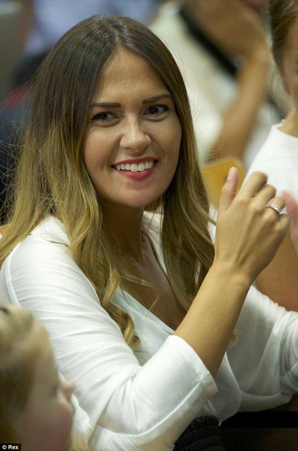 Bellezas en la final de la Champions. Emma Rhys-Jones, mujer de Gareth Bale