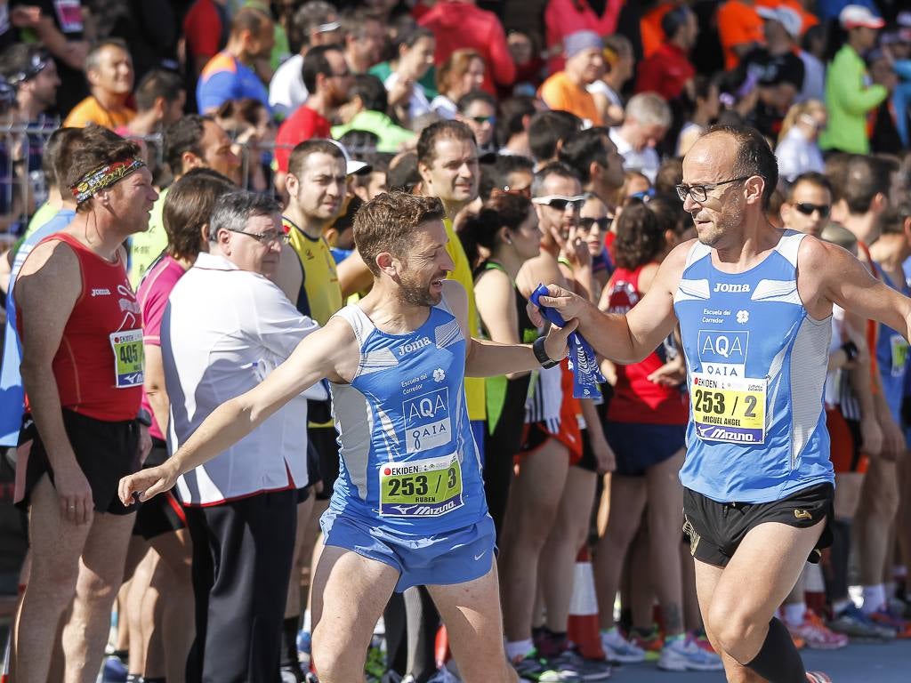 Ekiden Valencia, un espectacular maratón por equipos