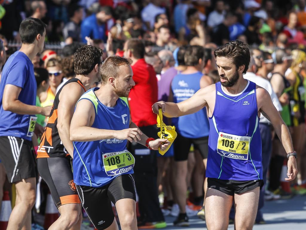 Ekiden Valencia, un espectacular maratón por equipos