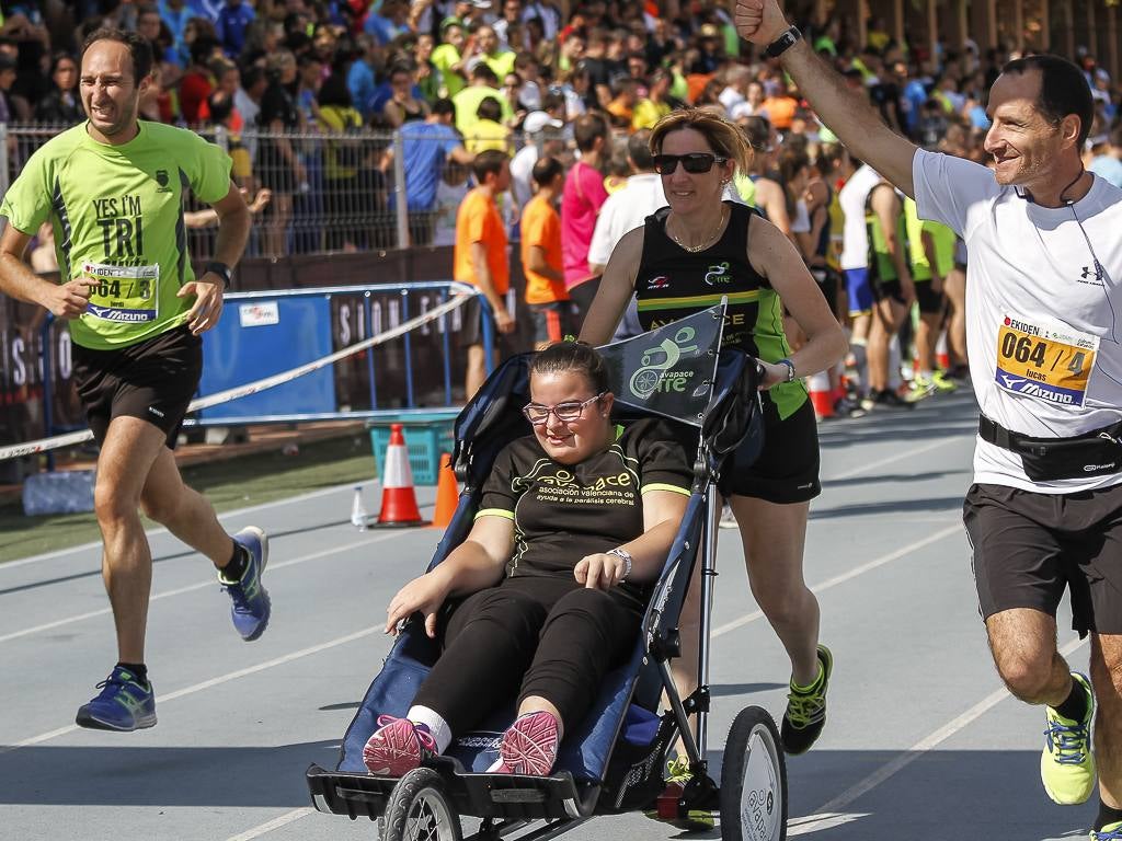 Ekiden Valencia, un espectacular maratón por equipos