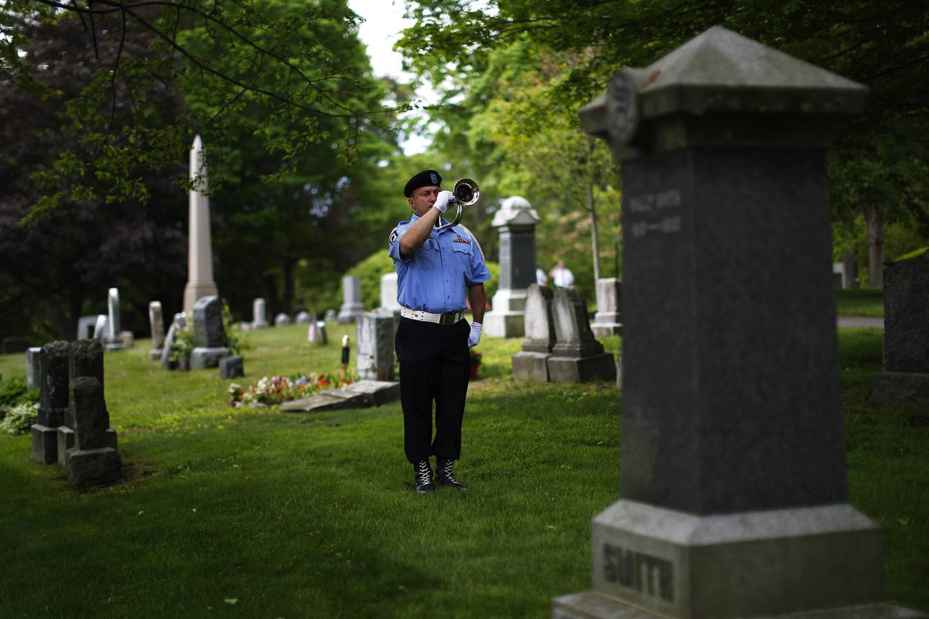 United States Army Desert Storm toca durante el Memorial Day