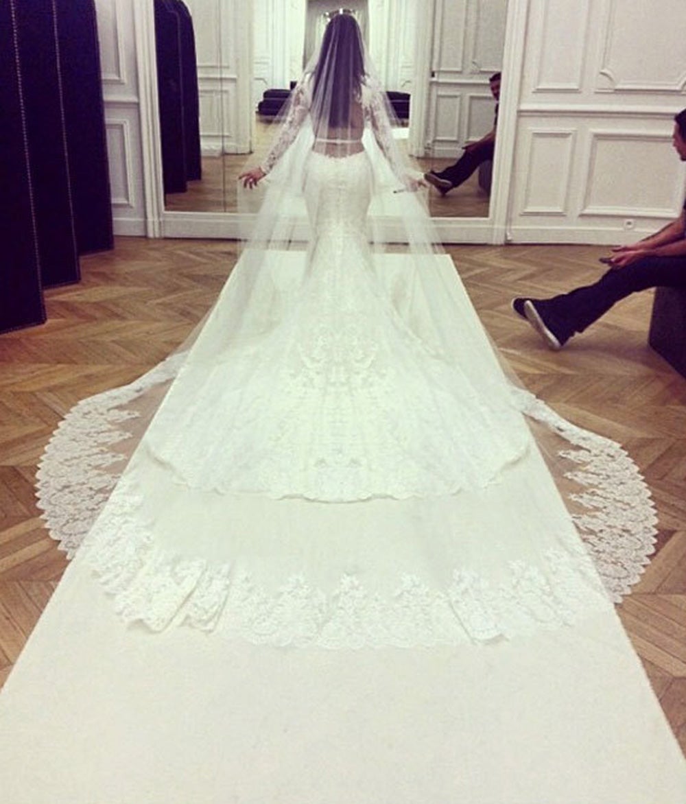 Se filtran fotos de la boda de Kim Kardashian y Kanye West