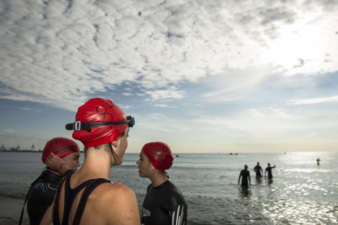 El Triatlón Playa de Pinedo 2014