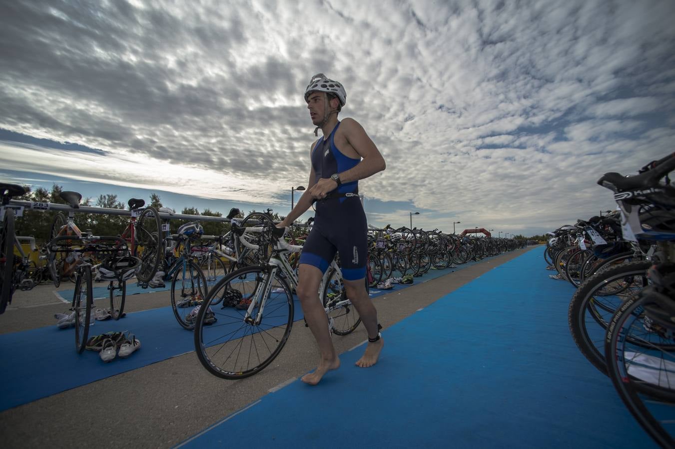 El Triatlón Playa de Pinedo 2014