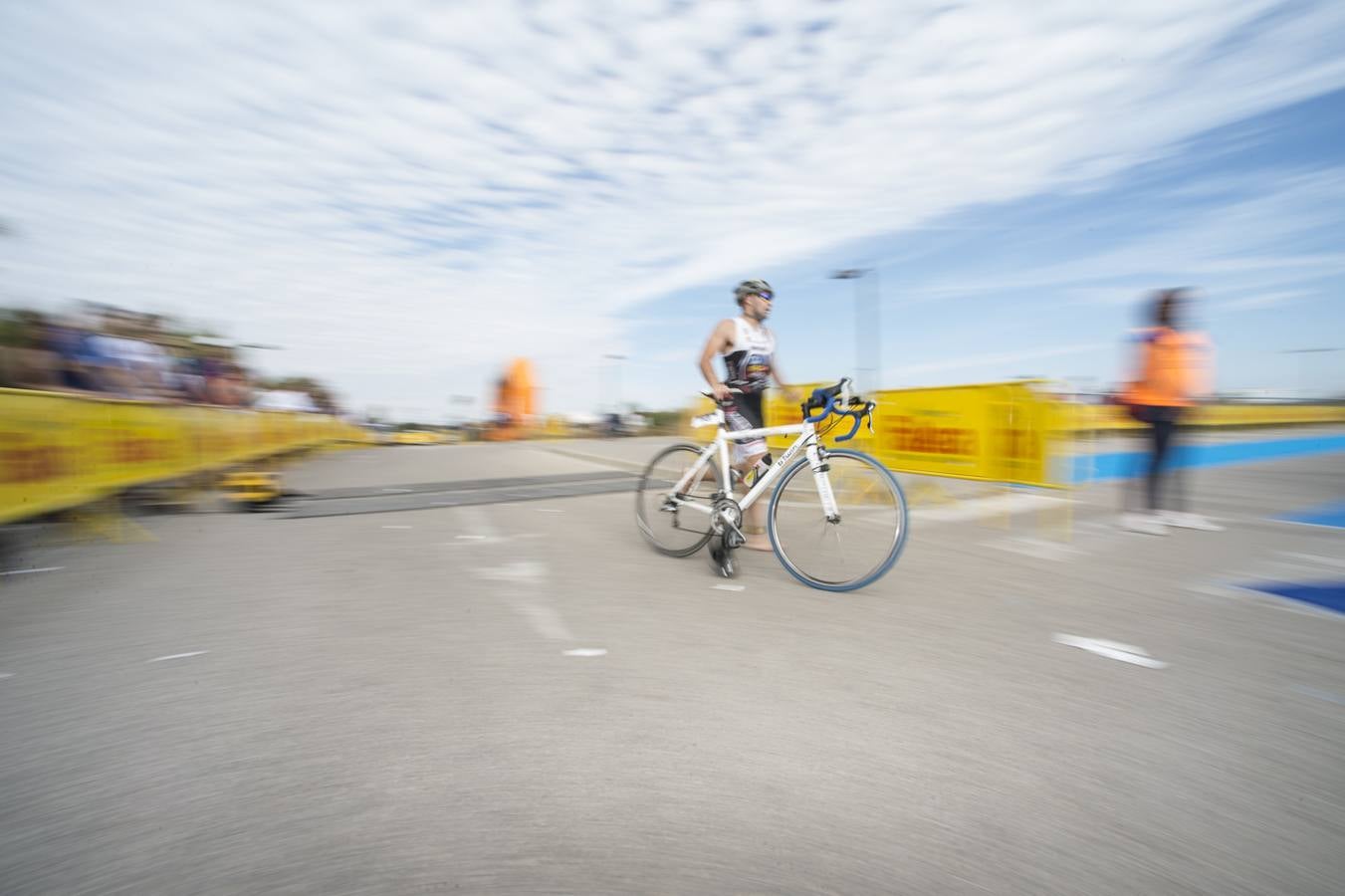 El Triatlón Playa de Pinedo 2014