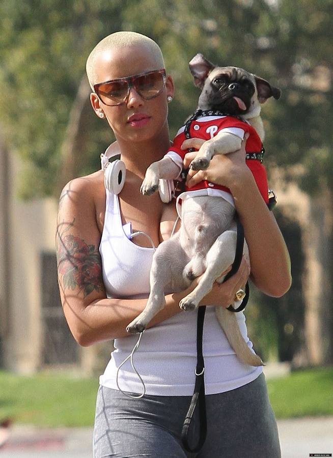 Amber Rose. 