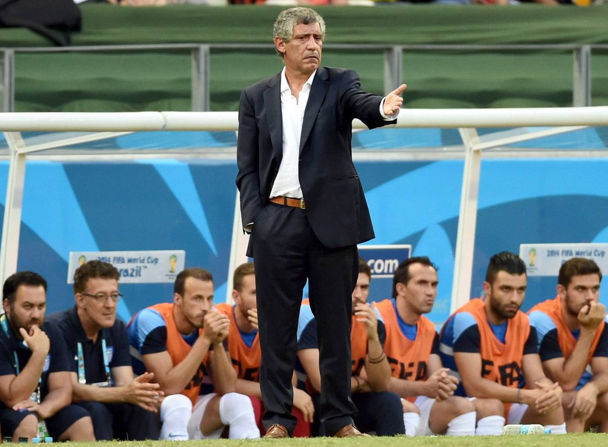 Fernando Santos, entrenador de Grecia.