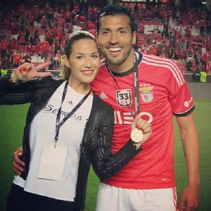 Tamara Gorro y Ezequiel Garay