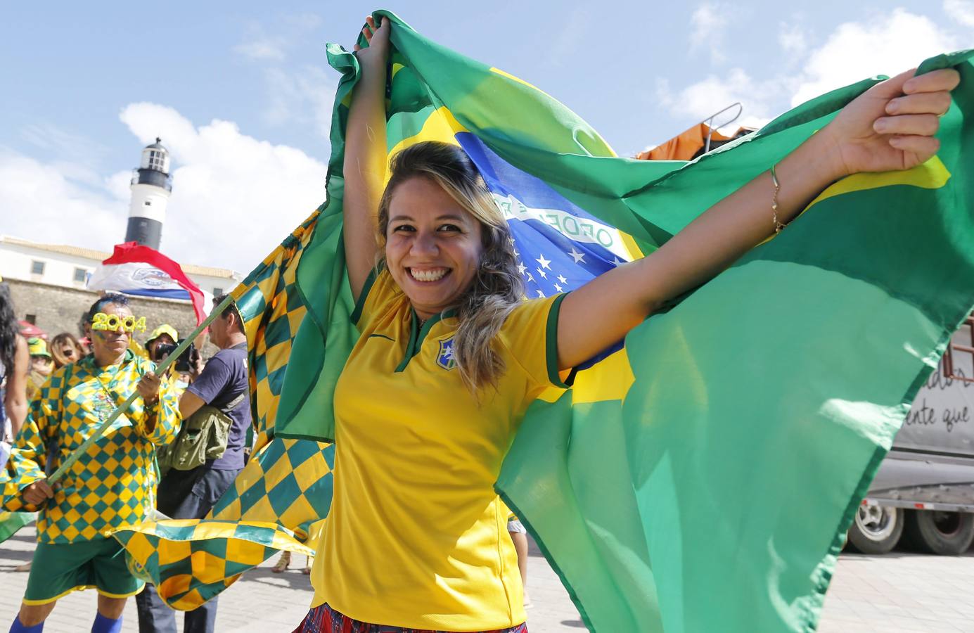 La afición argentina supera a las brasileras en la Copa del Mundo 2014