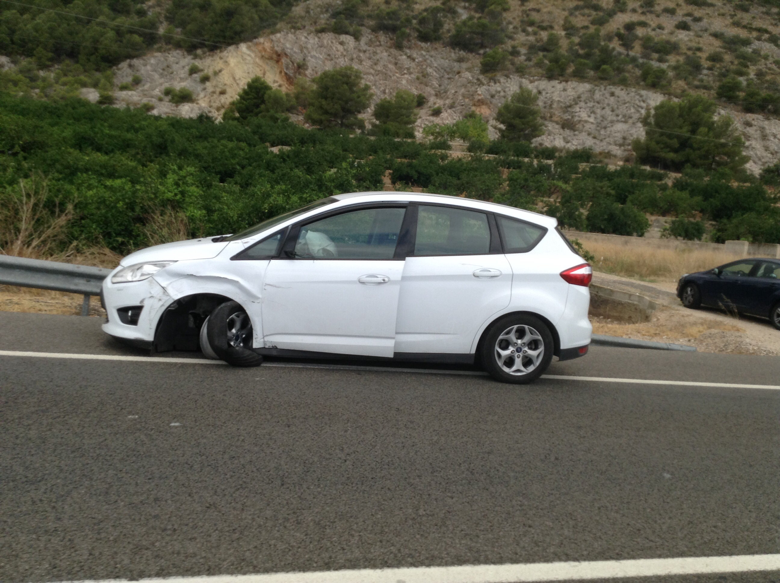 Accidente de tráfico en Xeraco