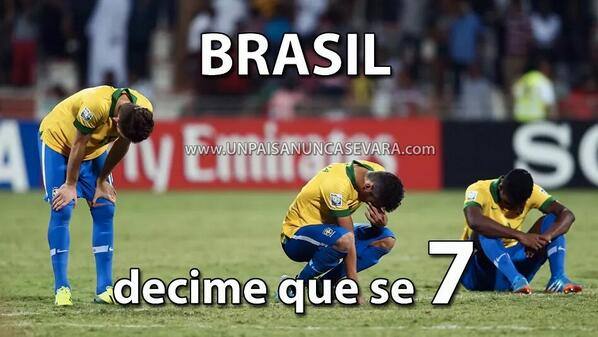 Los memes de la humillación de Brasil en su Mundial