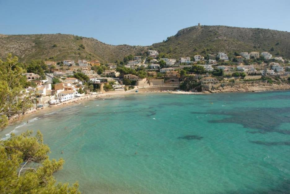 Playa del Portet (Moraira-Teulada, Alicante).. 