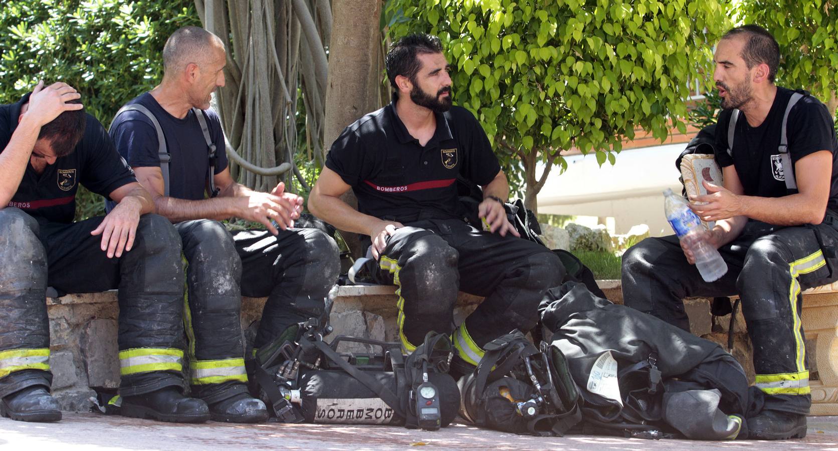 Incendio en un apartamento en San Juan