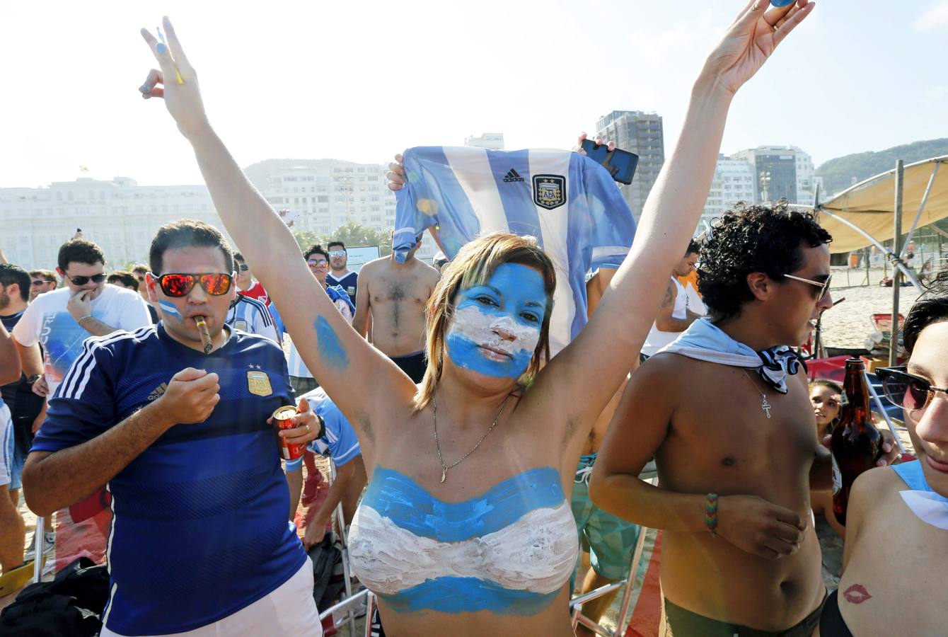 Las aficionadas más atractivas del Mundial de Brasil 2014