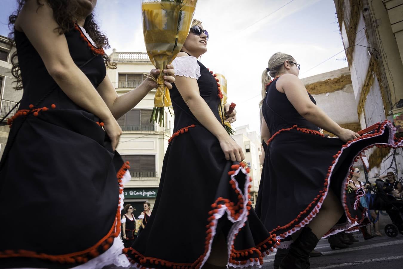 Ofrenda floral de los Moros y Cristianos de Orihuela