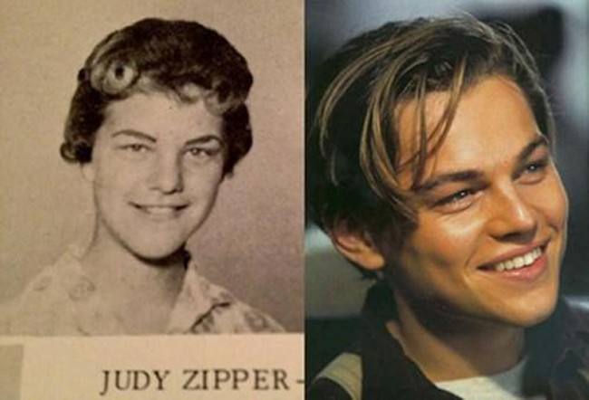 Leonardo DiCaprio y Judy Zipper.