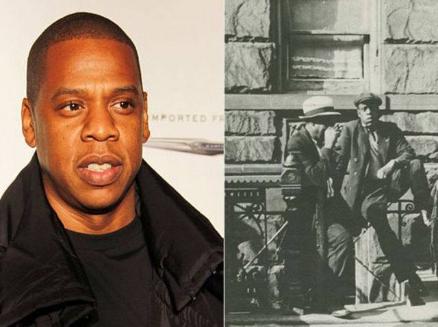 Jay-Z y un hombre de Harlem de 1939.