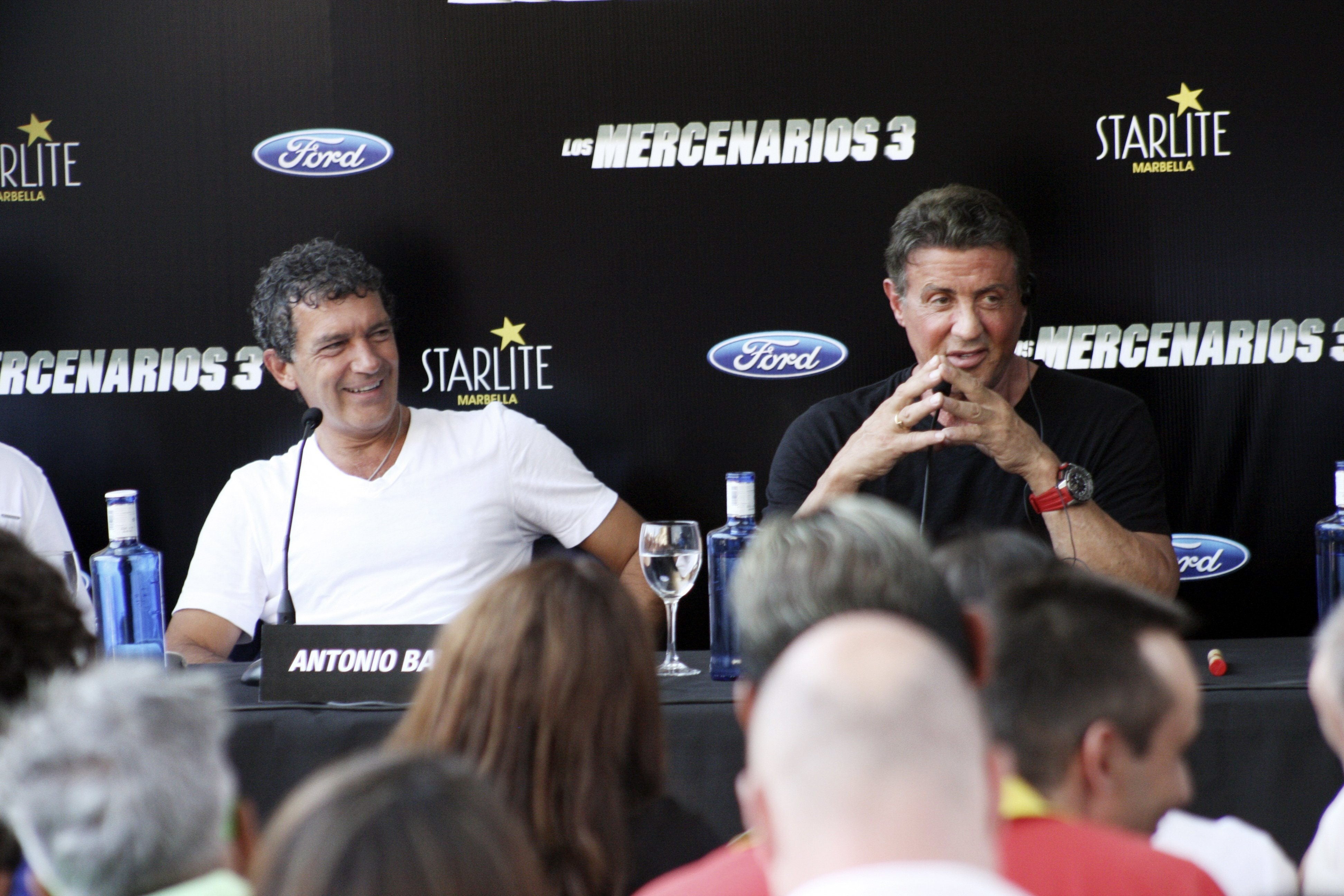 Los Mercenarios visitan Marbella